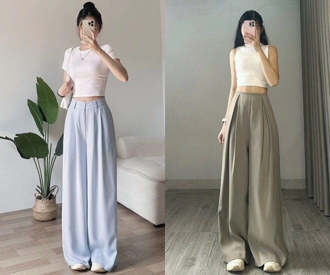 4 cách chọn quần ống rộng không bao giờ sai phù hợp với mọi dáng người chị em nên bỏ túi để diện đẹp hơn - 2