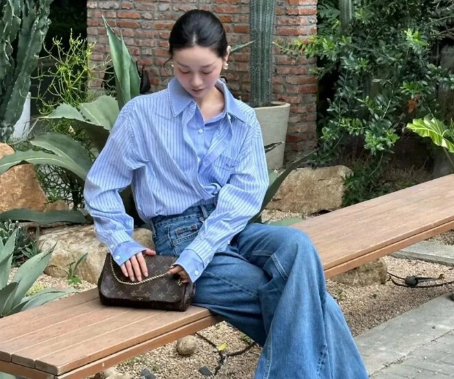 4 kiểu áo sơ mi chị em nên kết thân khi sắp sang thu đi làm không lo xuề xòa lại sang đẹp hơn bội phần - 1