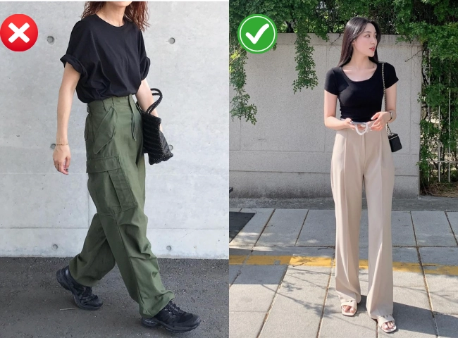 5 kiểu quần áo tưởng đẹp nhưng chị em nấm lùn nên né xa mặc vừa luộm thuộm vừa dìm dáng thê thảm - 4