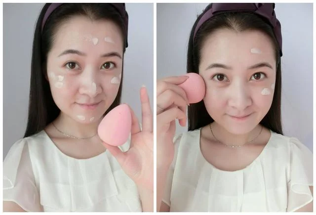 5 mẹo trang điểm giúp lớp nền bám chắc như keo cả ngày hè chỉ một chiêu đơn giản với bông mút giúp da không chút bóng dầu - 2