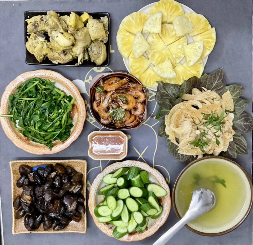 8x khoe loạt cơm ngon đẹp cả phần nhìn lẫn phần ăn ông xã hay nói vợ phải mở nhà hàng mới phải - 8