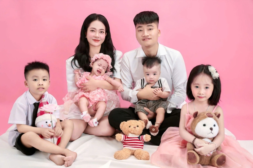 9x hải phòng sinh đôi 2 lần đều đủ trai đủ gái được mẹ chồng cưng chiều hết mực - 1