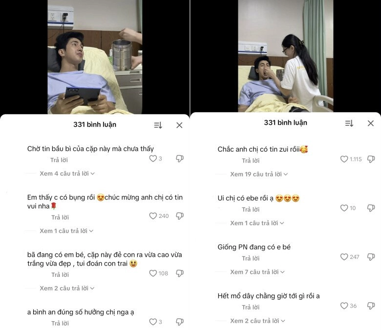 Á hậu phương nga vướng nghi vấn mang thai con đầu lòng em chồng liền đăng video thay lời bình an - 2