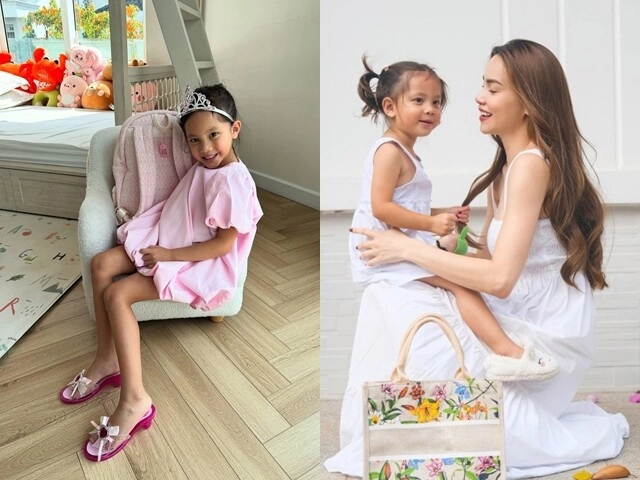 Ái nữ lai là phiên bản mini của hồ ngọc hà dự đoán cao 1m75 mỗi tối đều tâm sự với bố mẹ bằng tiếng anh - 4
