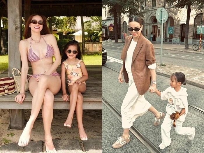 Ái nữ lai là phiên bản mini của hồ ngọc hà dự đoán cao 1m75 mỗi tối đều tâm sự với bố mẹ bằng tiếng anh - 9