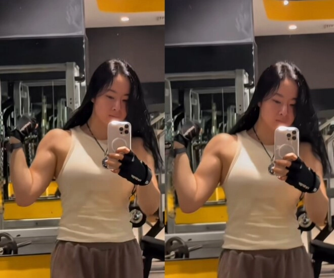 Angela phương trinh hút triệu view với vẻ ngoài lưỡng tính khoe thành quả 9 năm ăn nằm với phòng gym và võ thuật - 1