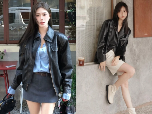 Áo khoác da mà mix sai thì quê một cục cứ áp dụng công thức 3-2-2 là vừa ngầu vừa sang chảnh ngay - 5