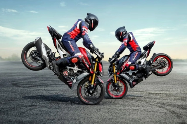Apache rtr 310 2025 đối thủ nặng ký của yamaha mt-03 trình làng với giá bán chỉ khoảng 64 triệu đồng - 1