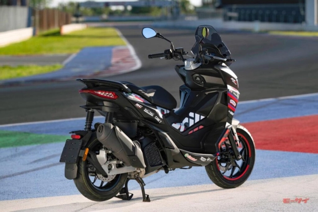Aprilia sr gt 200 replic 2026 đặt chân đến xứ hoa anh đào với giá bán quy đổi khoảng 94 triệu đồng - 5