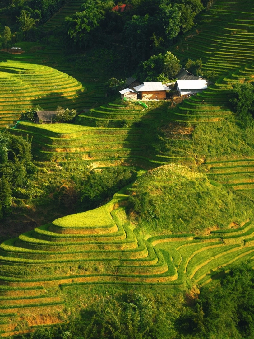 Bản ý linh hồ vào mùa lúa ngả vàng đẹp mê hoặc lôi cuốn du khách - 11