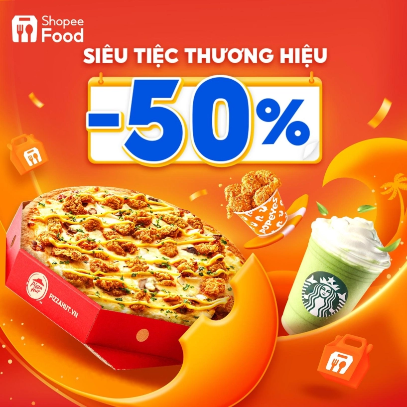 Bão deal đổ bộ chinh phục ngay vạn ưu đãi tại ngày hội shopeefood 205 - 2