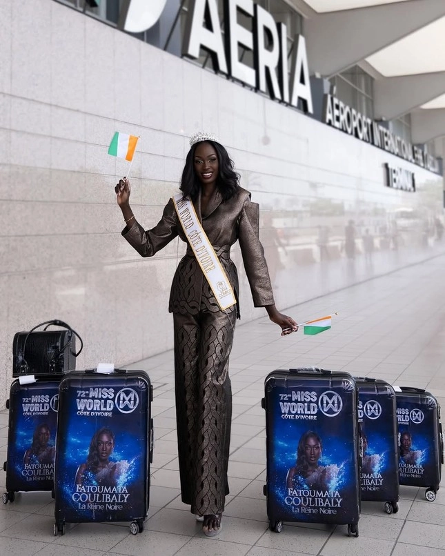 Bất ngờ với nhan sắc thực của viên ngọc đen từng gây xôn xao miss world 2025 - 8