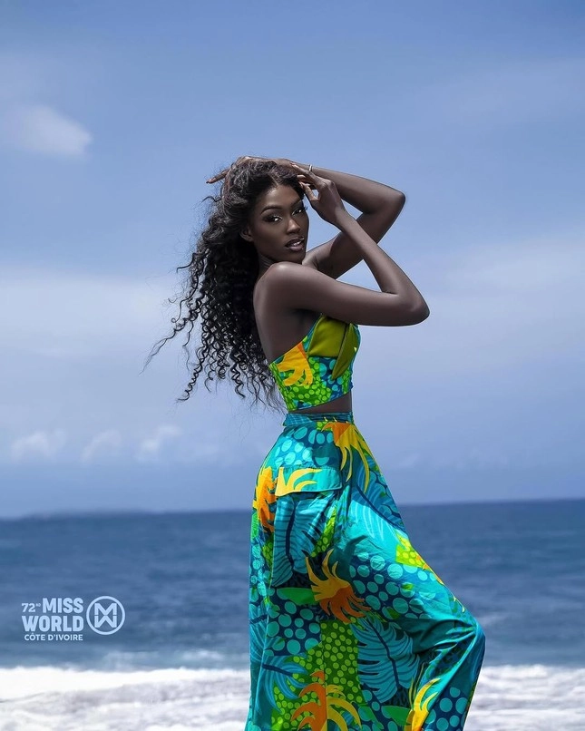 Bất ngờ với nhan sắc thực của viên ngọc đen từng gây xôn xao miss world 2025 - 11