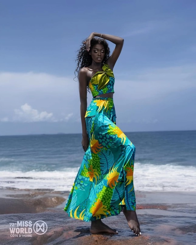 Bất ngờ với nhan sắc thực của viên ngọc đen từng gây xôn xao miss world 2025 - 12