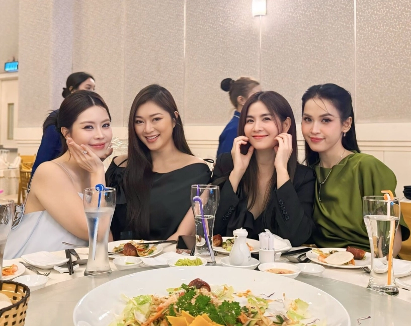 bé an hùng thuận rước vợ đẹp về dinh cường đô la đến chúc mừng cò phùng ngọc giản dị đi ăn cưới bạn thân - 6