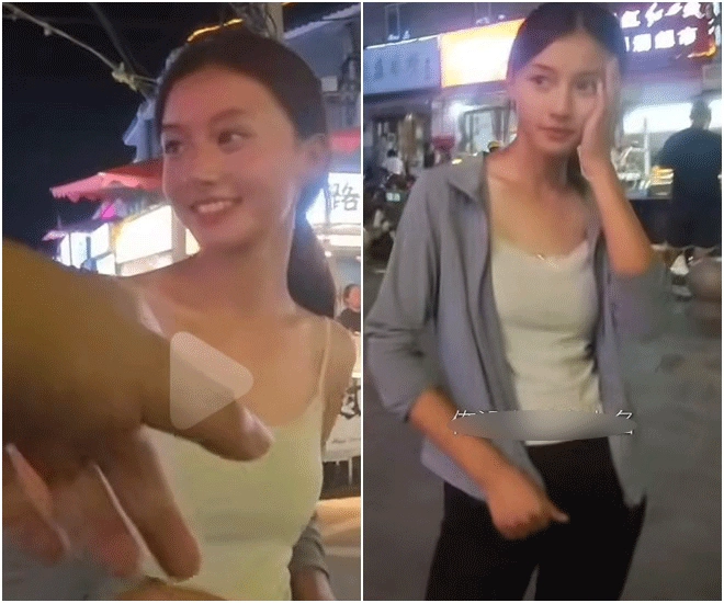 Bé gái gây náo loạnphố đi bộ vì xinh tuyệt trần người lạ tìm đến tận nhà tặng tiền và xin một điều - 1