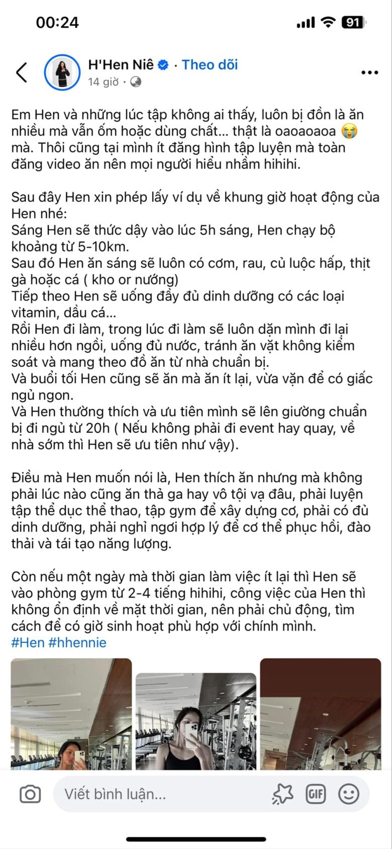 Bị đồn dùng chất đặc biệt giảm cân hoa hậu có body đẹp nhất vbiz công khai tuyệt chiêu giữ dáng bằng cách ăn cơm - 8