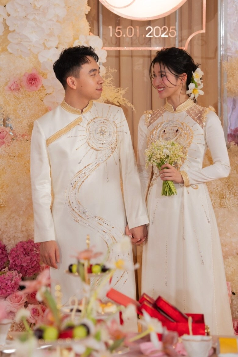 Bí quyết giữ eo con kiến cùng nụ cười toả nắng triệu view của 2 cô dâu hào môn mới tinh vbiz - 7
