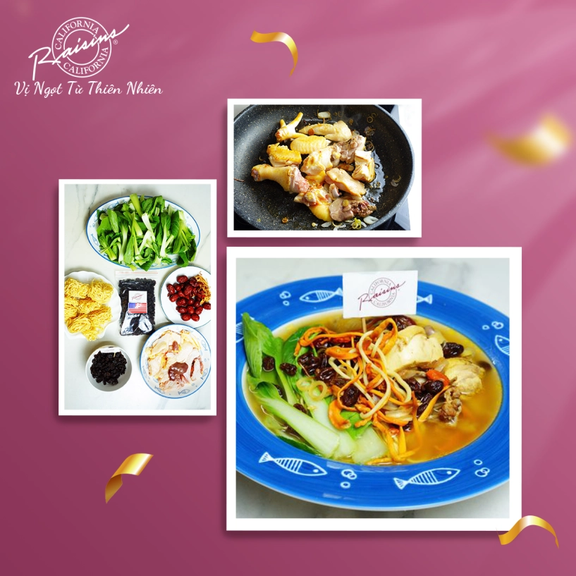 Biến tấu món ngon với nho khô vui bất bại cùng cuộc thi vị ngọt từ thiên nhiên đón lễ vui ngả nghiêng - 4