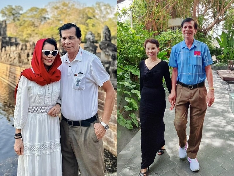 Bố lai pháp của hồ ngọc hà cao lớn hơn con rể kim lý ở tuổi 72 vẫn cực khỏe kiệu cháu gái trên vai - 7