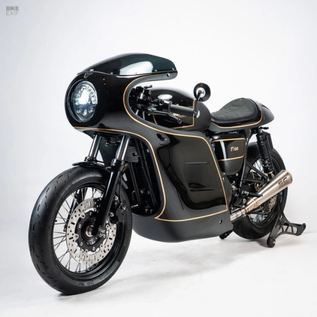 Bonneville độ cafe racer khi linh hồn cổ điển gặp chất chơi đường phố - 1