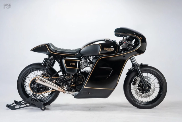 Bonneville độ cafe racer khi linh hồn cổ điển gặp chất chơi đường phố - 2