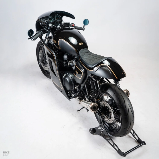 Bonneville độ cafe racer khi linh hồn cổ điển gặp chất chơi đường phố - 6