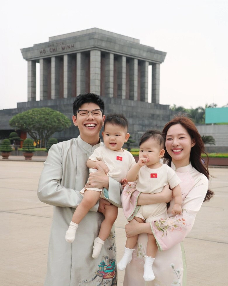 Btv hương giang của gia đình truyền hình nghỉ việc ở nhà đài cuộc sống thay đổi sau khi có thêm cặp song sinh - 4