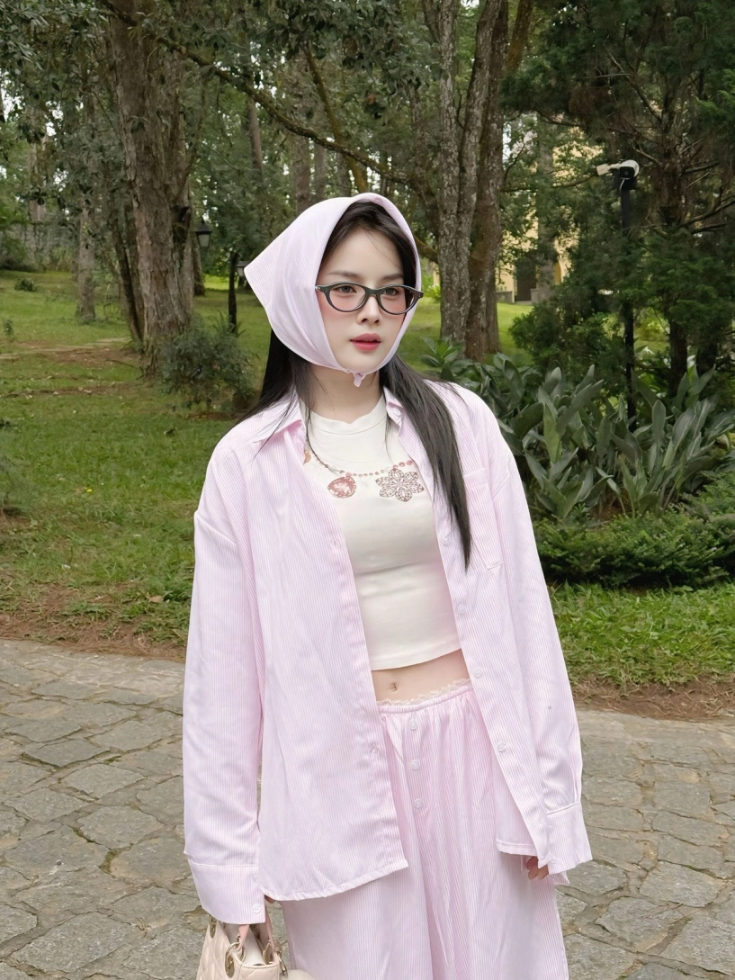 búp bê dj diện áo quây khoe trọn bờ vai trần nhan sắc ngọt ngào - 9