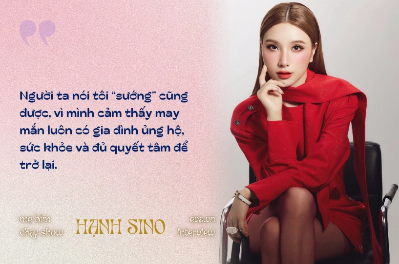 Ca sĩ hạnh sino may mắn nào cũng đi kèm với nỗ lực không ai tự dưng mà sướng cả đâu - 7