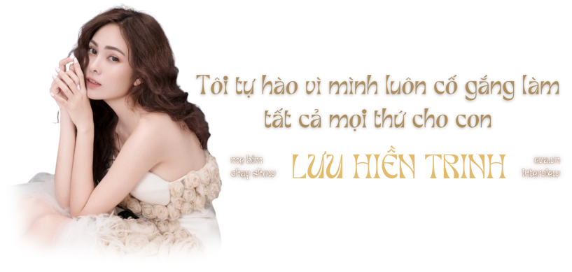 Ca sĩ lưu hiền trinhnếu không có gia đình phụ trông con giúp chắc là tôi không đi làm nổi - 1