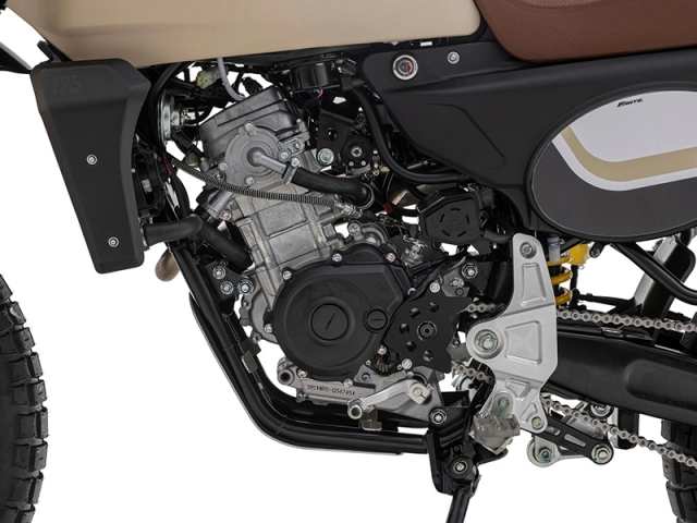 Caballero rally 125 chiếc xe scrambler phổ thông phù hợp với mọi người - 4