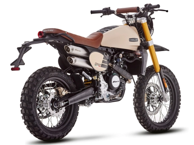 Caballero rally 125 chiếc xe scrambler phổ thông phù hợp với mọi người - 5