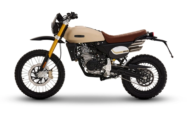 Caballero rally 125 chiếc xe scrambler phổ thông phù hợp với mọi người - 7