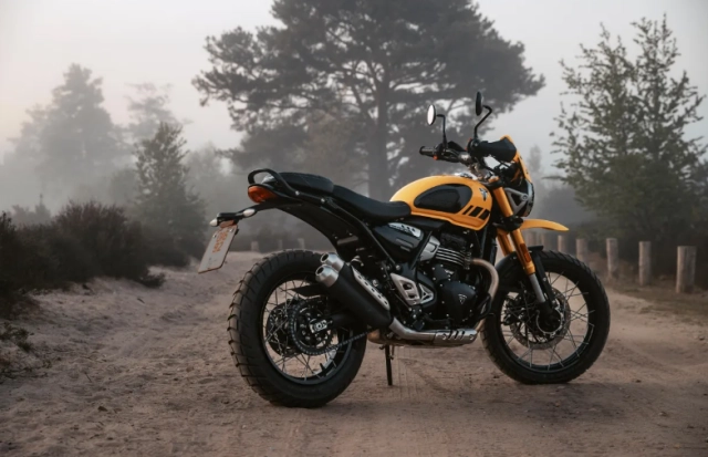 Cận cảnh triumph scrambler 400 xc 2026 mạnh mẽ chất scrambler và đậm chất phiêu lưu - 7