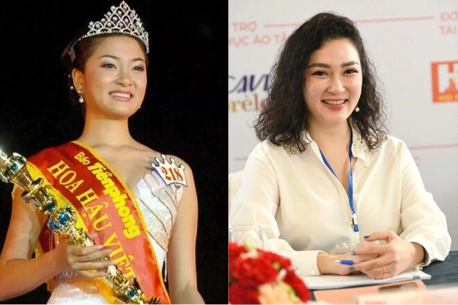 cân tốt kiểu tóc từng làm khó loạt mỹ nhân việt nàng hậu đăng quang 21 năm đứng cạnh đàn em không hề lép vế - 4