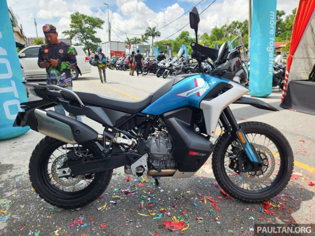 Cfmoto 800mt-x 2025 ra mắt tại malaysia giá chạm mốc 300 triệu chiến mã mới cho dân mê phượt - 2