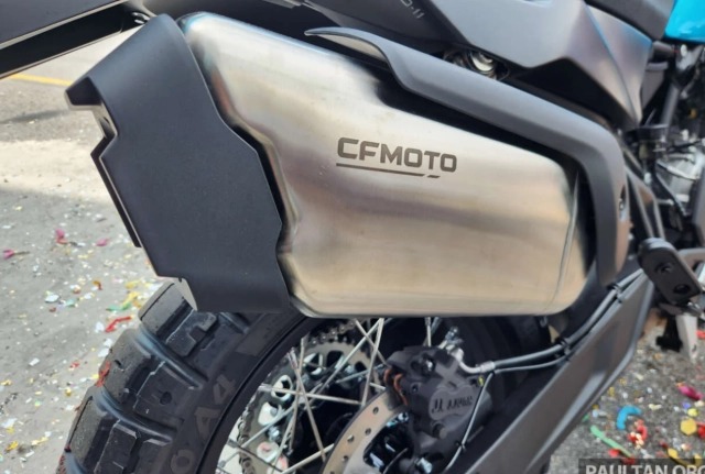 Cfmoto 800mt-x 2025 ra mắt tại malaysia giá chạm mốc 300 triệu chiến mã mới cho dân mê phượt - 10