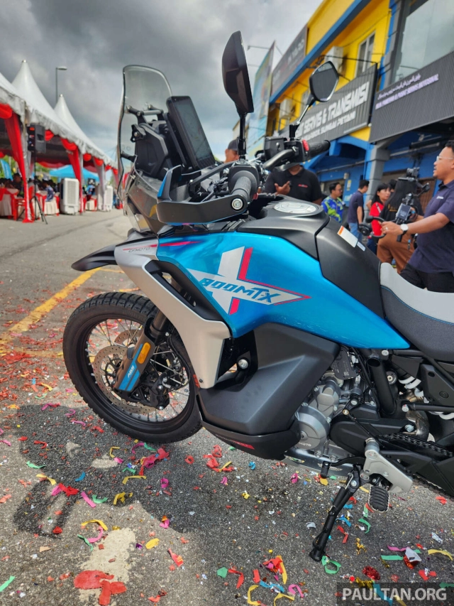Cfmoto 800mt-x 2025 ra mắt tại malaysia giá chạm mốc 300 triệu chiến mã mới cho dân mê phượt - 14