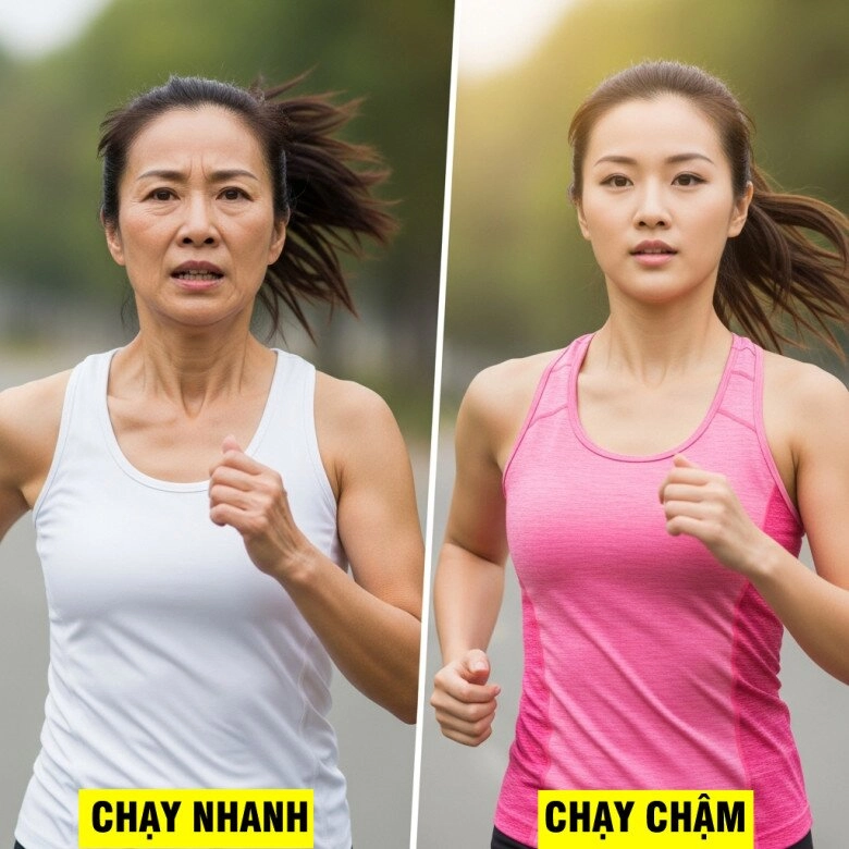 Chạy nhanh hay chạy chậm giúp trẻ lâu hơn chạy kiểu này giúp chị em trẻ hơn bạn bè ít nhất 5 tuổi - 5