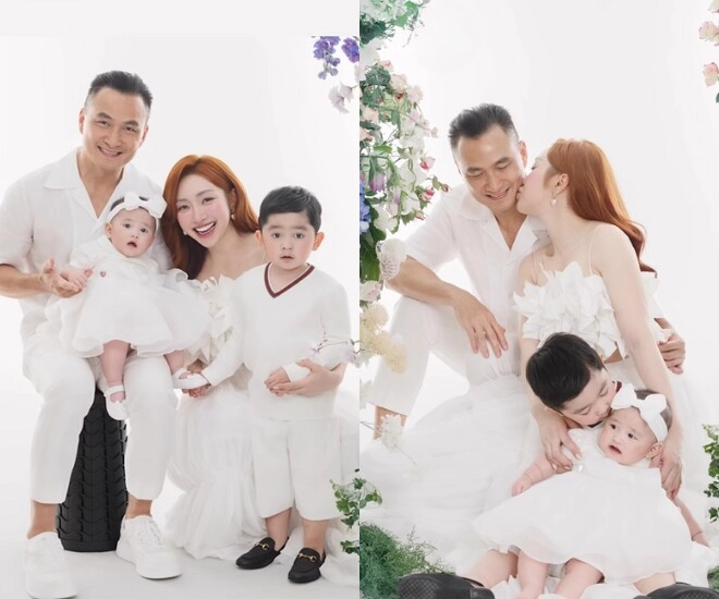 Chi bảo bận công việc vẫn ngồi ôm con cho vợ đại gia làm điệu bà xã nhìn ái nữ thừa nhận mình đẻ thuê - 1
