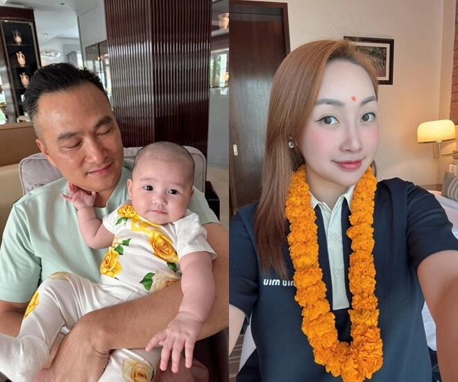 Chi bảo hóa bố bỉm sữa ở nhà chăm con khi vợ đi ấn độ ái nữ được khen con gái giống cha giàu 3 họ - 1