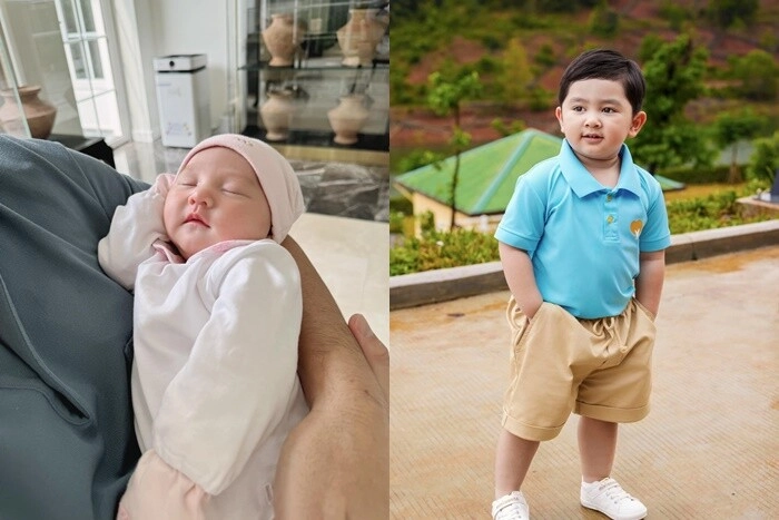 Chi bảo mê tít con gái cưng nựng gọi là bình rượu mơ ái nữ mới sinh có khuôn mặt giống hệt anh trai - 3