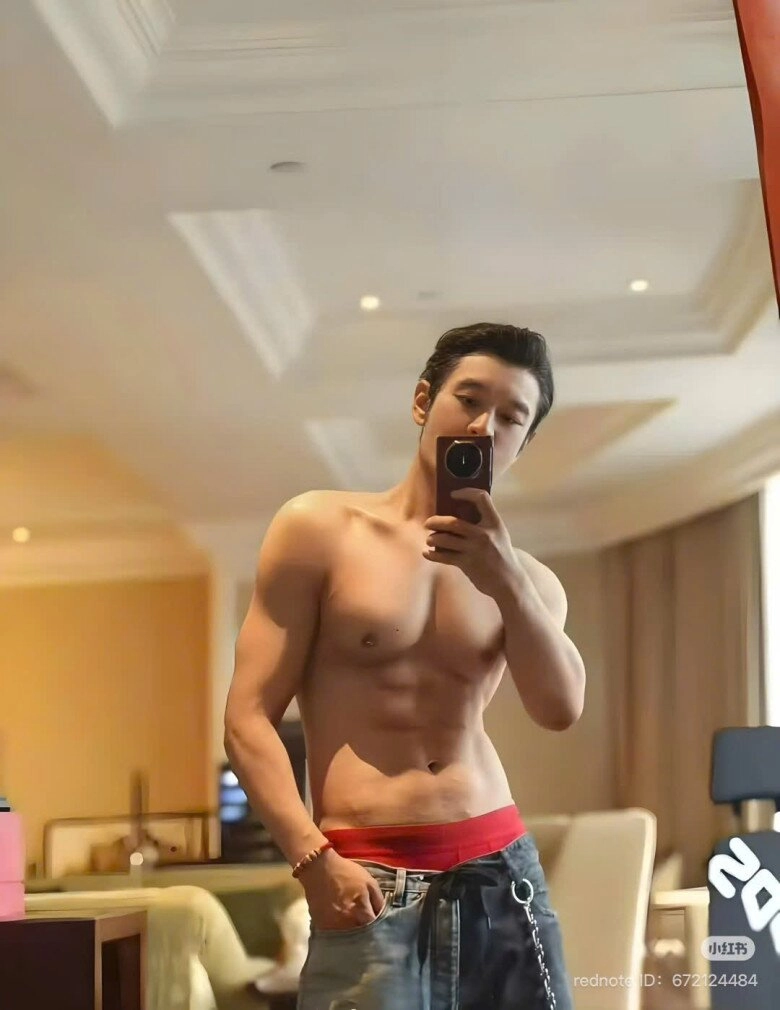 Chồng cũ angelababy từ bụng bia nay có tám múi nhờ chế độ giảm cân khó nhằn diện mạo bố bỉm hệt nam thần - 4