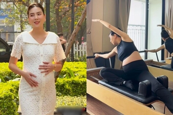 Chồng thiếu gia bắc giang của mc mai ngọc tươi rói nắm tay vợ không rời trong khoảnh khắc đón con trai đầu lòng - 9