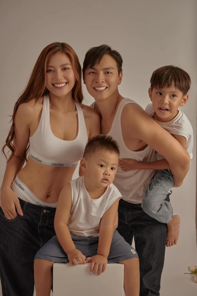Chúng huyền thanh khoe vẻ gợi cảm với bikini - 8