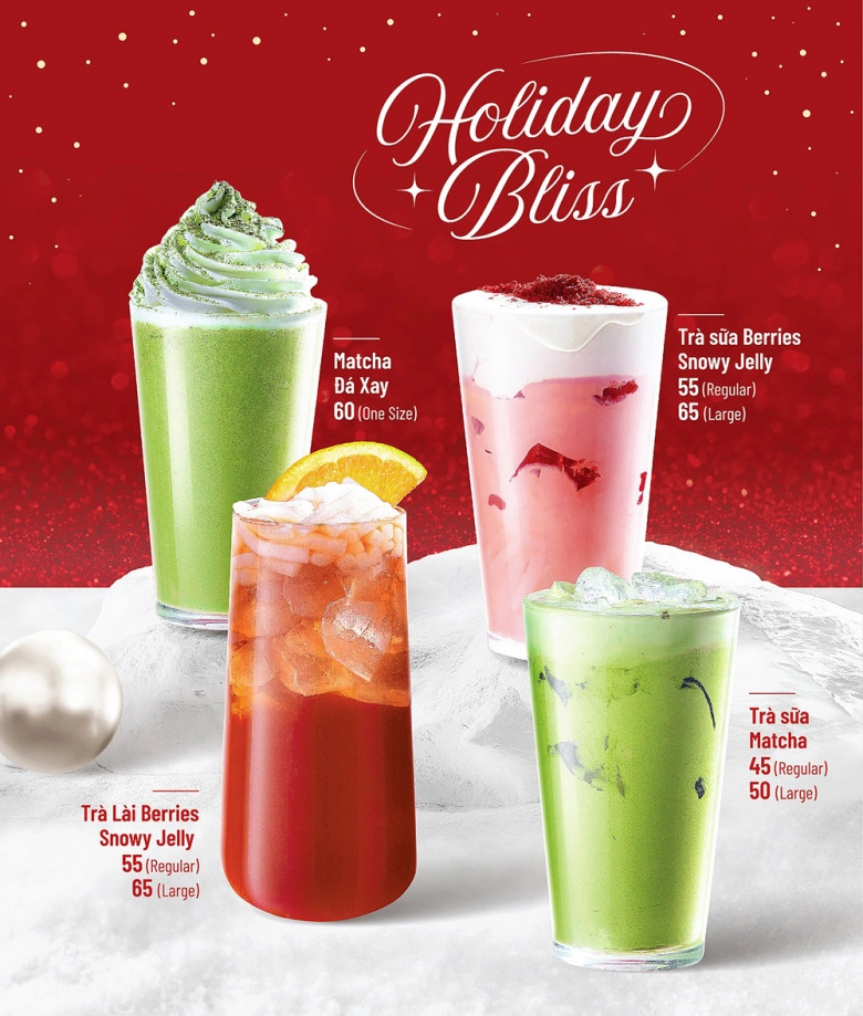 Có gì trong menu christmas mới của phúc long - 1