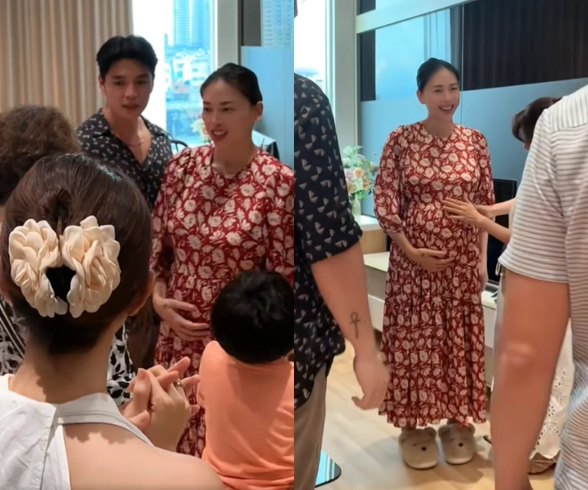 Con dâu đẻ được 3 ngày nhưng mẹ chồng ngô thanh vân vẫn không biết đến lúc nhìn thấy cháu nội mà ngỡ ngàng - 1