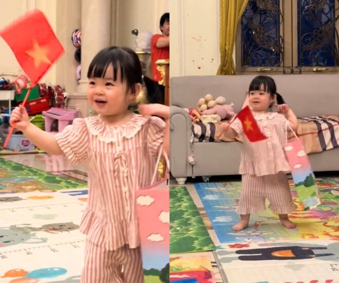 Con gái đỗ mỹ linh khó dỗ dành khiến mẹ đau đầu là tiểu thư cành vàng được bố chủ tịch đích thân đưa đón - 10