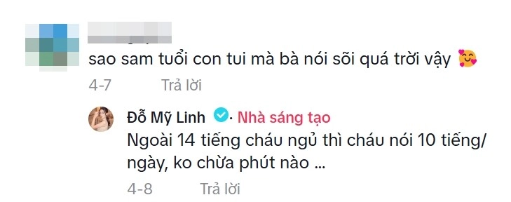 Con gái đỗ mỹ linh mới gần 2 tuổi đã được khen chuyên nghiệp hơn mẹ cháu cưng bầu hiển bị trêu vì nói nhiều - 3